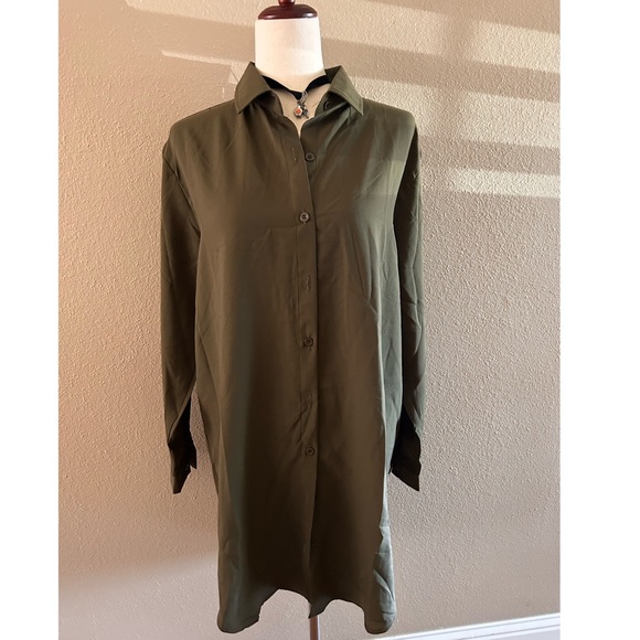 Button down shirt dress - Picture 4 of 5
